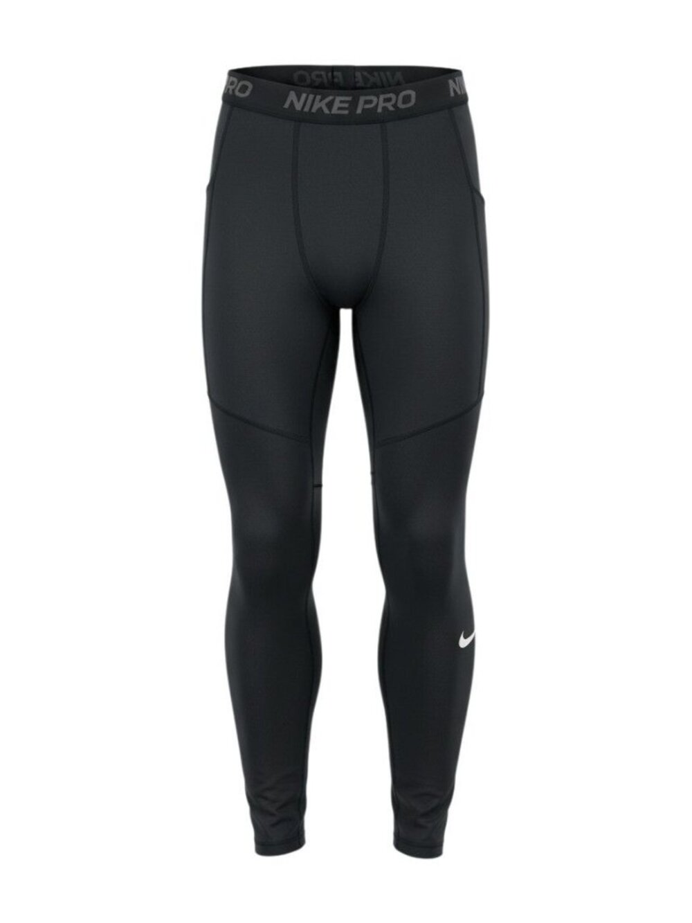 Nike Pro Dri-FIT Mens Black Compression Tights Size Large